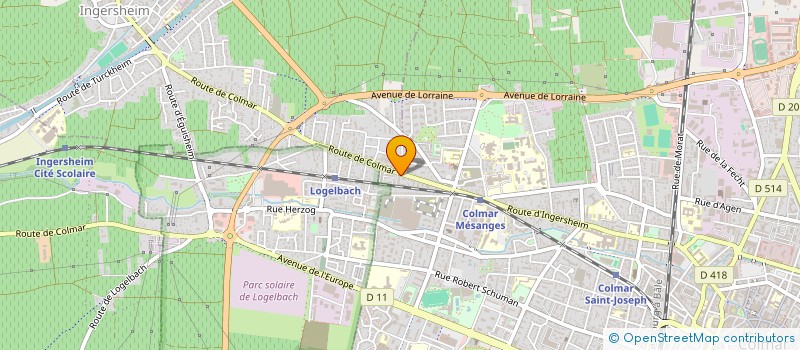 localisation de l'entreprise SARL HICRET ENNOUR DONER KEBAP à COLMAR