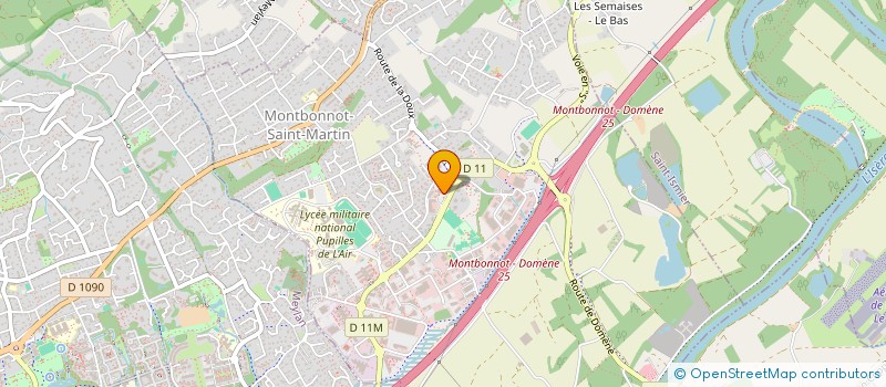 localisation de l'entreprise SARL HIFI VIDEO GAMBETTA  MONTBONNOT-SAINT-MARTIN