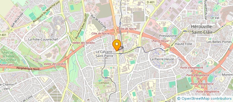 localisation de l'entreprise SARL HIGO à CAEN