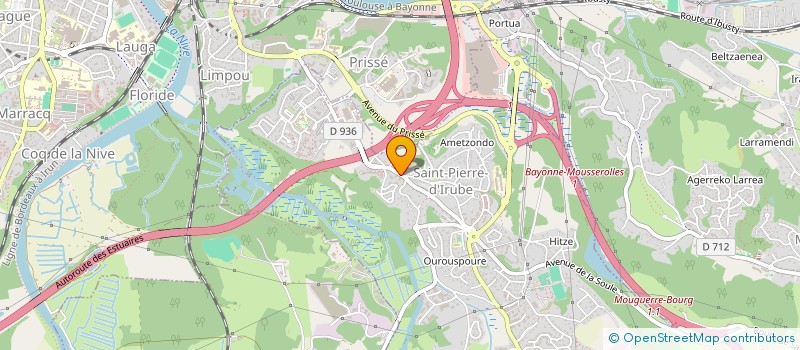 localisation de l'entreprise SARL HIRIBURU TRAITEUR à SAINT-PIERRE-D'IRUBE