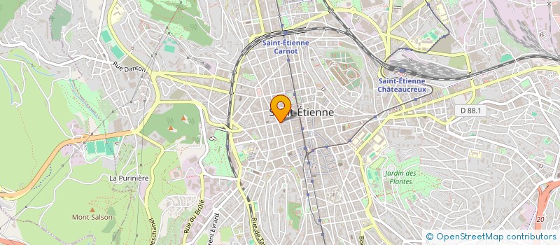 localisation de l'entreprise SARL HISTOIRE ET TRADITION  SAINT-ETIENNE