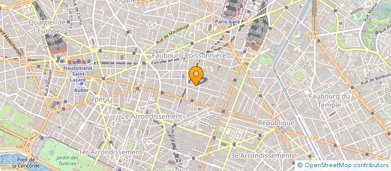 localisation de l'entreprise SARL HIZ à PARIS