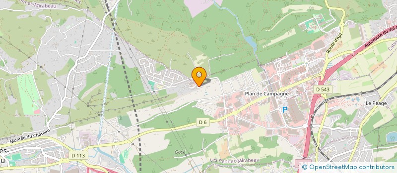 localisation de l'entreprise SARL HL TAXI à LES PENNES-MIRABEAU