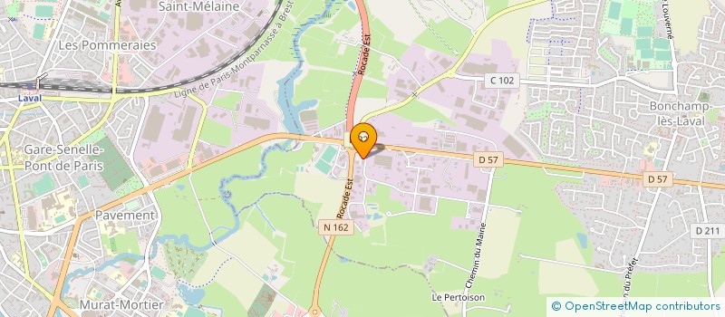 localisation de l'entreprise SARL HLMC à BONCHAMP-LES-LAVAL
