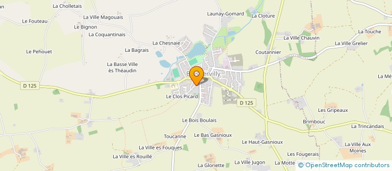localisation de l'entreprise SARL HM ASSURANCES  MONTAUBAN-DE-BRETAGNE
