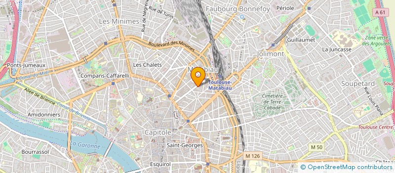 localisation de l'entreprise SARL HM BLERIOT  CARBONNE