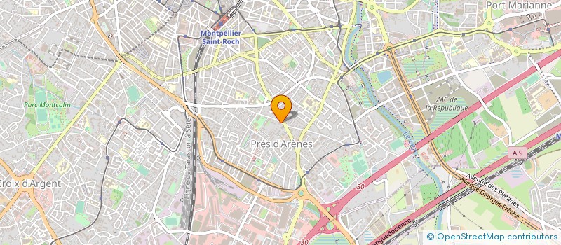 localisation de l'entreprise SARL HM DIFFUSION à MONTPELLIER