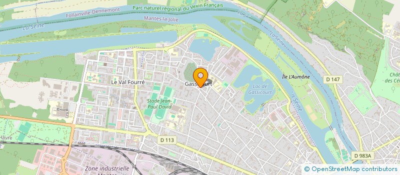 localisation de l'entreprise SARL HMDO  MANTES-LA-JOLIE