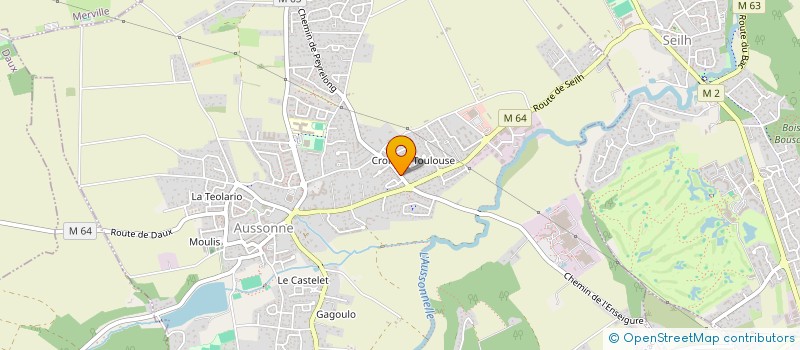 localisation de l'entreprise SARL HMG à AUSSONNE