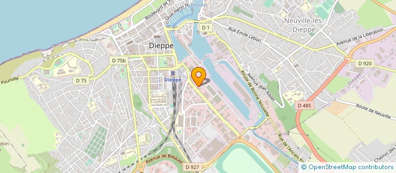 localisation de l'entreprise SARL HO.LA.LA CAFE à DIEPPE