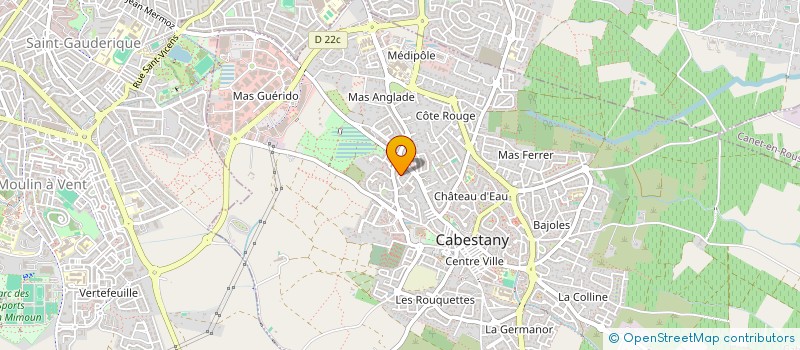 localisation de l'entreprise SARL HOBBY 66 à CABESTANY