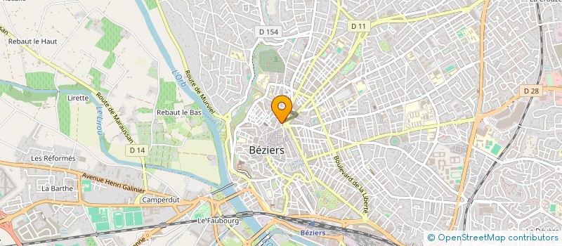 localisation de l'entreprise SARL HOBODIT à BEZIERS