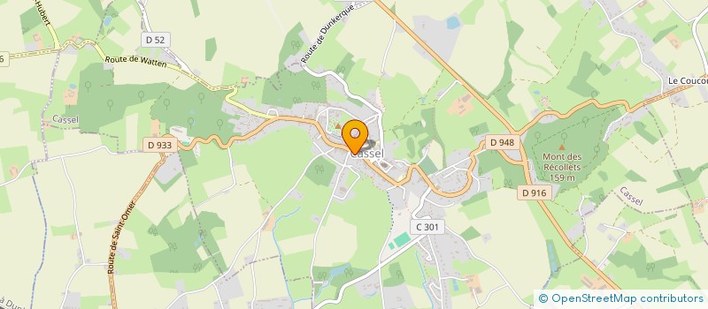localisation de l'entreprise SARL HOBRAICHE à CASSEL