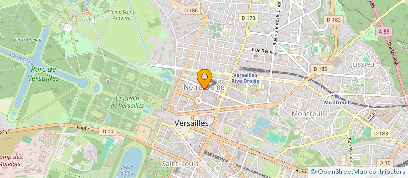 localisation de l'entreprise SARL HOCHE à VERSAILLES