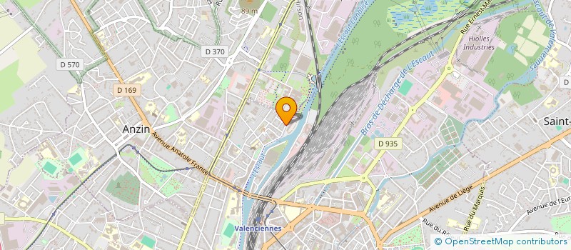 localisation de l'entreprise SARL HOGGAR à VALENCIENNES