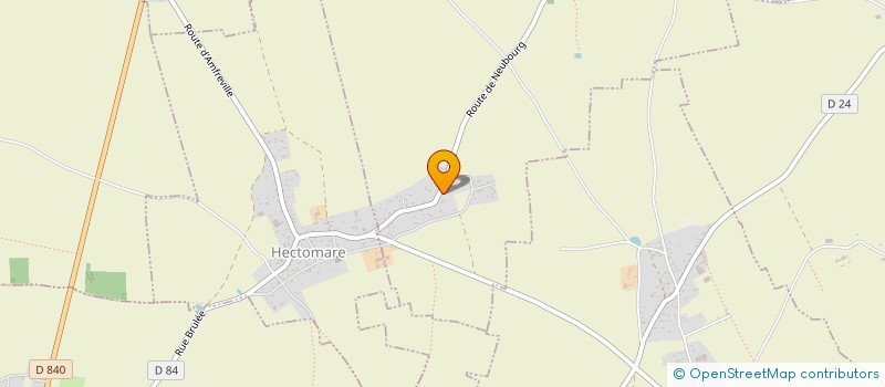 localisation de l'entreprise SARL HOLDING COURTEL  LE TREMBLAY-OMONVILLE