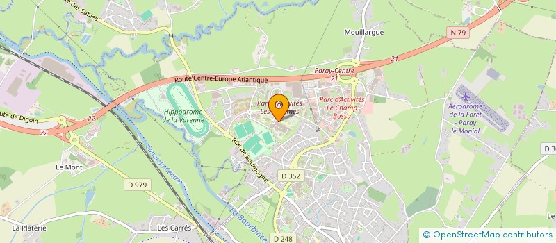 localisation de l'entreprise SARL HOLDING DES PINS à PARAY-LE-MONIAL