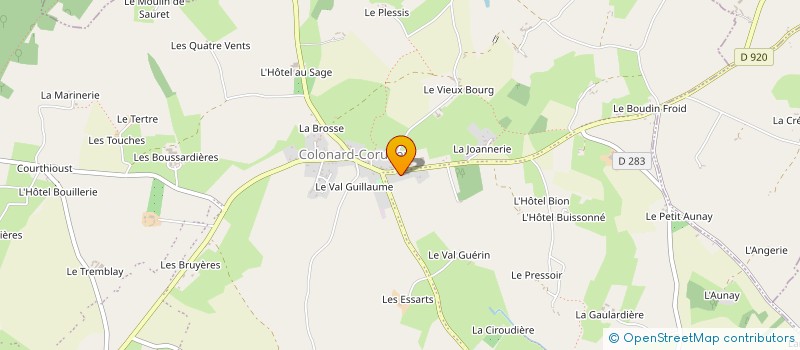 localisation de l'entreprise SARL HOLDING DURAND à PERCHE-EN-NOCE