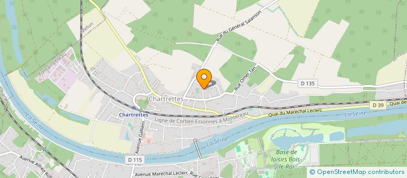 localisation de l'entreprise SARL HOLDING DURAY & FILS  CHARTRETTES