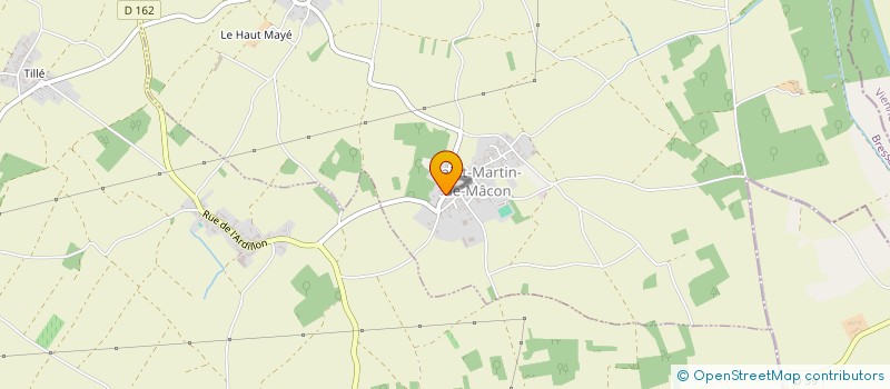 localisation de l'entreprise SARL HOLDING F LOEUL  SAINT-MARTIN-DE-MACON