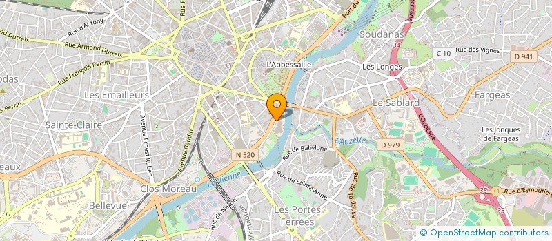 localisation de l'entreprise SARL HOLDING FAMILLE ARQUIE à LIMOGES