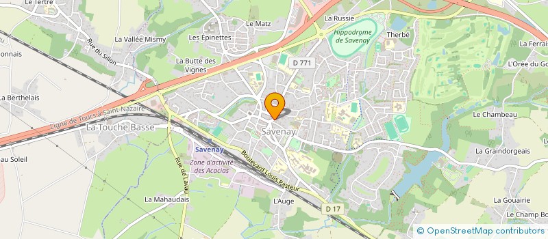 localisation de l'entreprise SARL HOLDING GEPHIA à SAVENAY