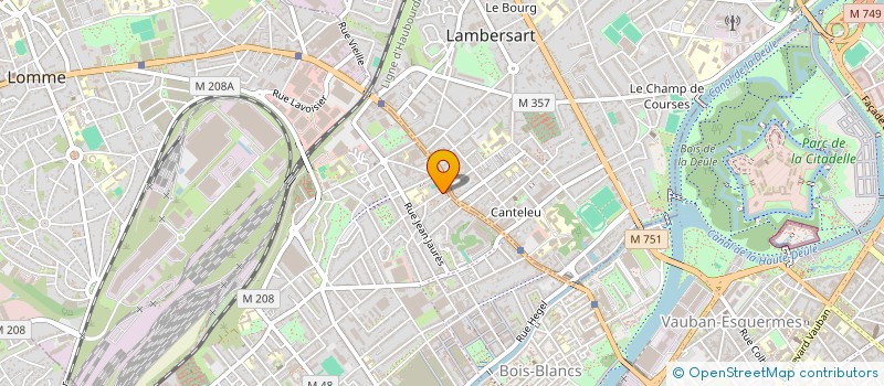 localisation de l'entreprise SARL HOLDING LACQUEMENT à LILLE