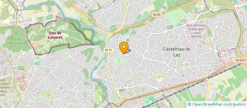 localisation de l'entreprise SARL HOLDING MARINCA  CASTELNAU-LE-LEZ