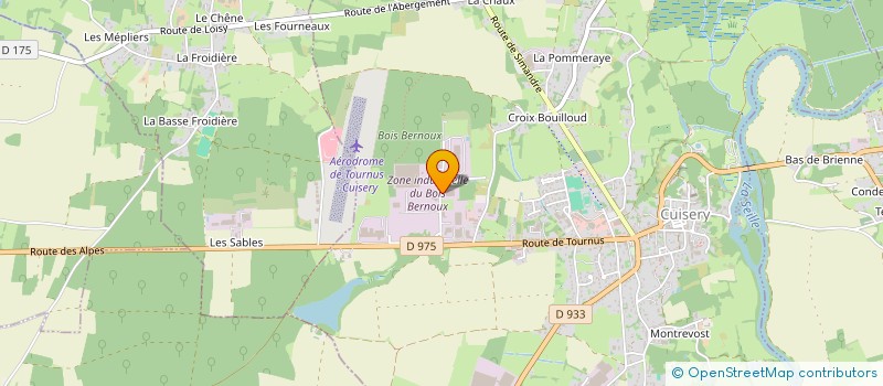 localisation de l'entreprise SARL HOLDING NOWACKI à CUISERY
