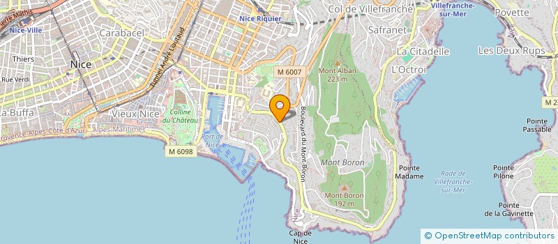 localisation de l'entreprise SARL HOLDING ROSSET CORP. à NICE