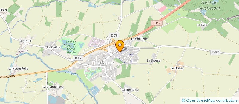 localisation de l'entreprise SARL HOLDING THABARD à LA MARNE