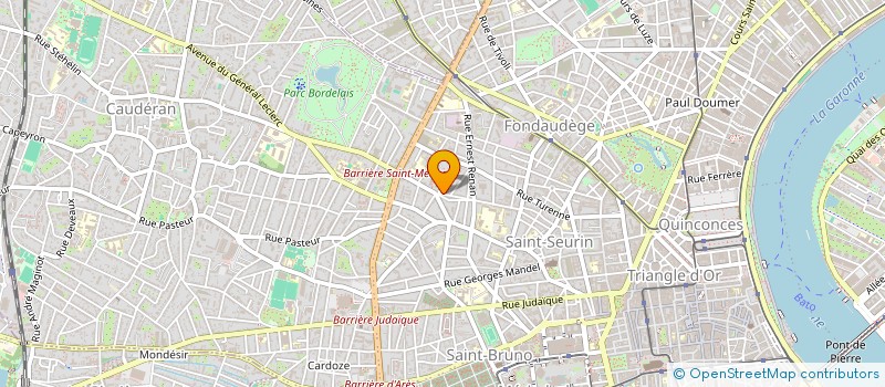 localisation de l'entreprise SARL HOLIDAYS HOME à BORDEAUX