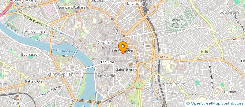 localisation de l'entreprise SARL HOLYFOOD  TOULOUSE