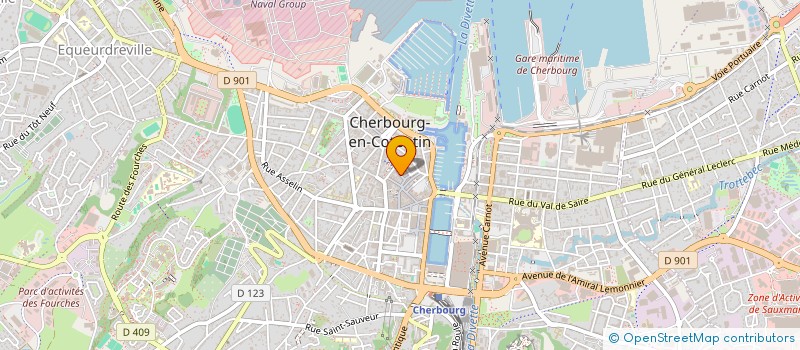 localisation de l'entreprise SARL HOME à CHERBOURG-EN-COTENTIN
