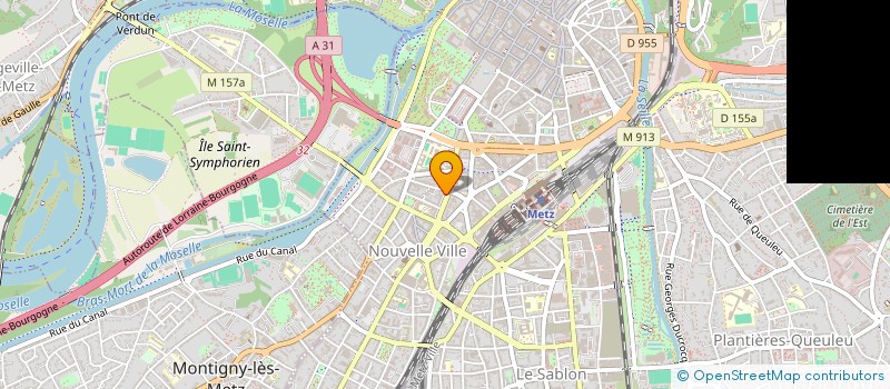 localisation de l'entreprise SARL HOME CONCEPTION  METZ