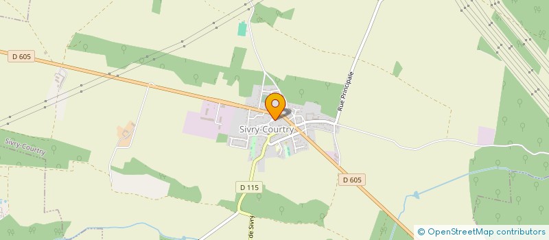 localisation de l'entreprise SARL HOME DE MAINS  SIVRY-COURTRY