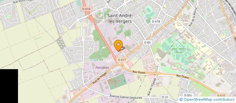 localisation de l'entreprise SARL HOME GREEN SIGNATURE BOIS à SAINT-ANDRE-LES-VERGERS