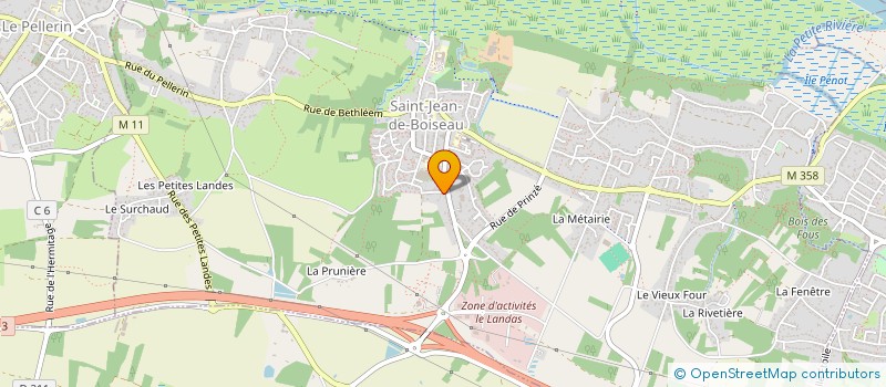 localisation de l'entreprise SARL HOME PERSPECTIVE  LE PELLERIN