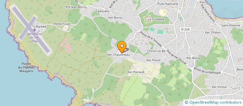 localisation de l'entreprise SARL HOMELEC à L'ILE-D'YEU