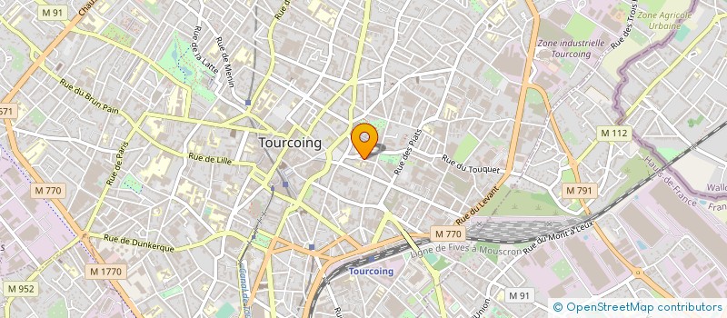 localisation de l'entreprise SARL HOMESERVICES à TOURCOING