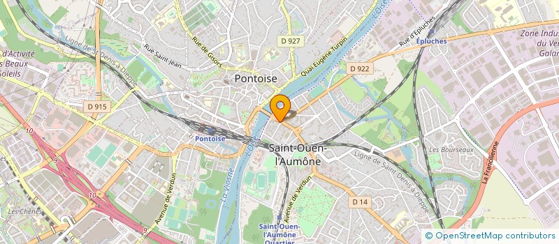 localisation de l'entreprise SARL HOMOGENE  SAINT-OUEN-L'AUMONE