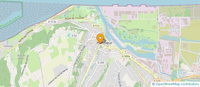 localisation de l'entreprise SARL HONFLEUR ICE à HONFLEUR