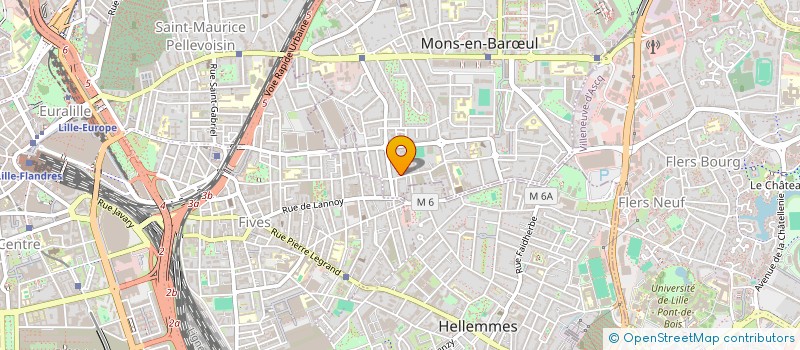 localisation de l'entreprise SARL HONORE  MONS-EN-BARUL