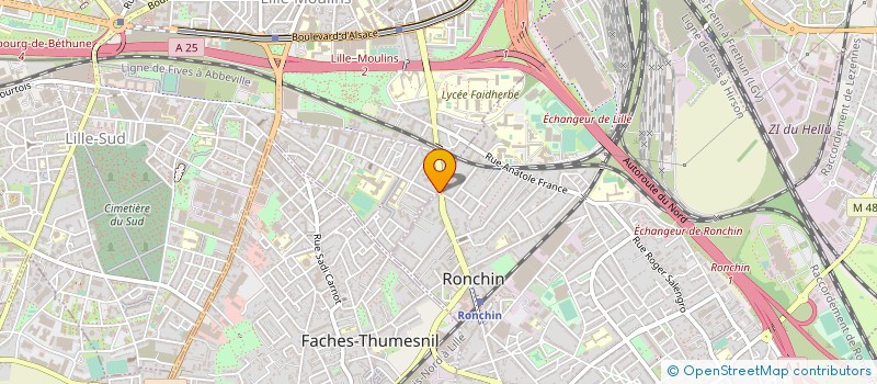 localisation de l'entreprise SARL HOOGEWYS à LILLE