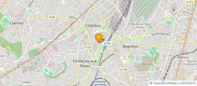 localisation de l'entreprise SARL HOOKY à FONTENAY-AUX-ROSES