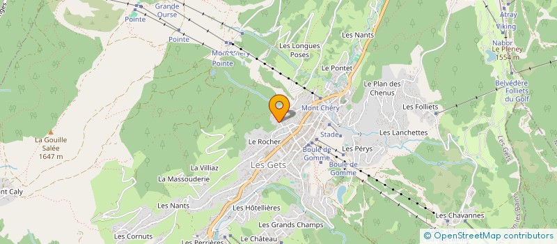 localisation de l'entreprise SARL HORIZON 2000 à LES GETS