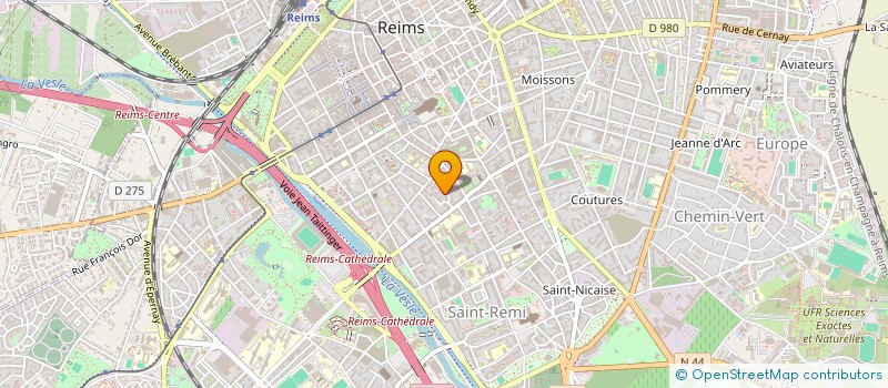 localisation de l'entreprise SARL HORIZON CONSTRUCTION à REIMS