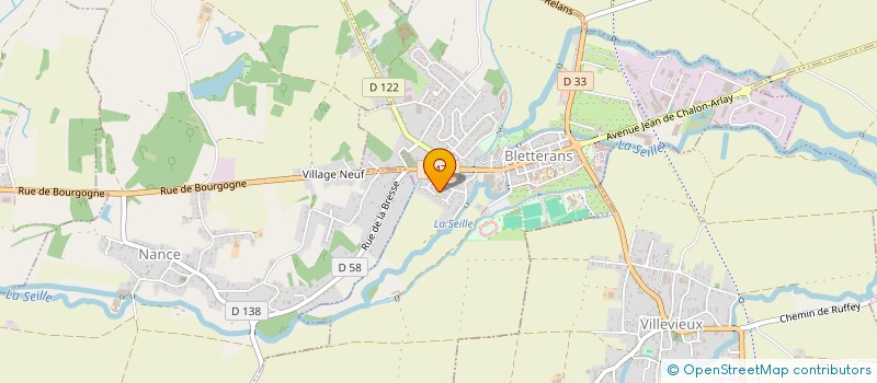 localisation de l'entreprise SARL HORIZON-IMMOBILIER à BLETTERANS