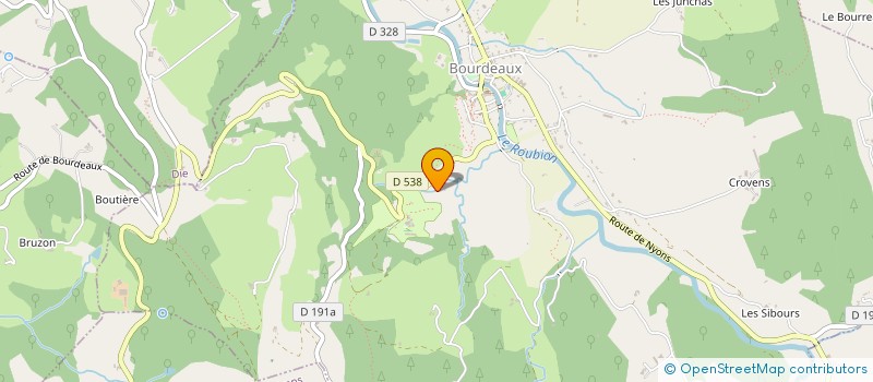 localisation de l'entreprise SARL HORTAIL ET COMPAGNIE SE  MORNANS