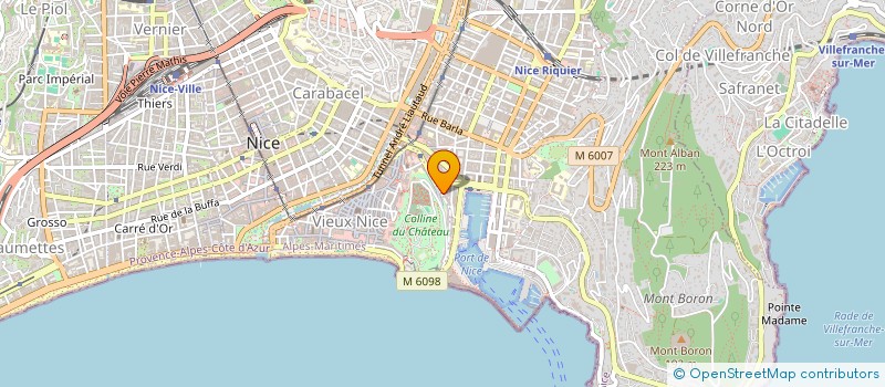 localisation de l'entreprise SARL HORTENSE ABAT JOURISTES à NICE